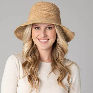SAN DIEGO HAT CO. | Weekend - Women's Crochet Raffia Bucket